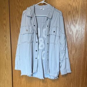 Elan Light Blue Rock N Roll Jacket